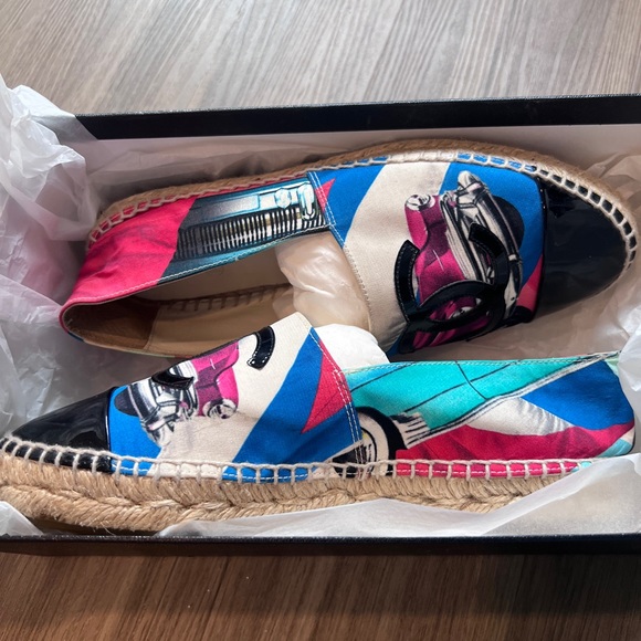 Chanel multicolor espadrilles size 38 - Picture 11 of 13
